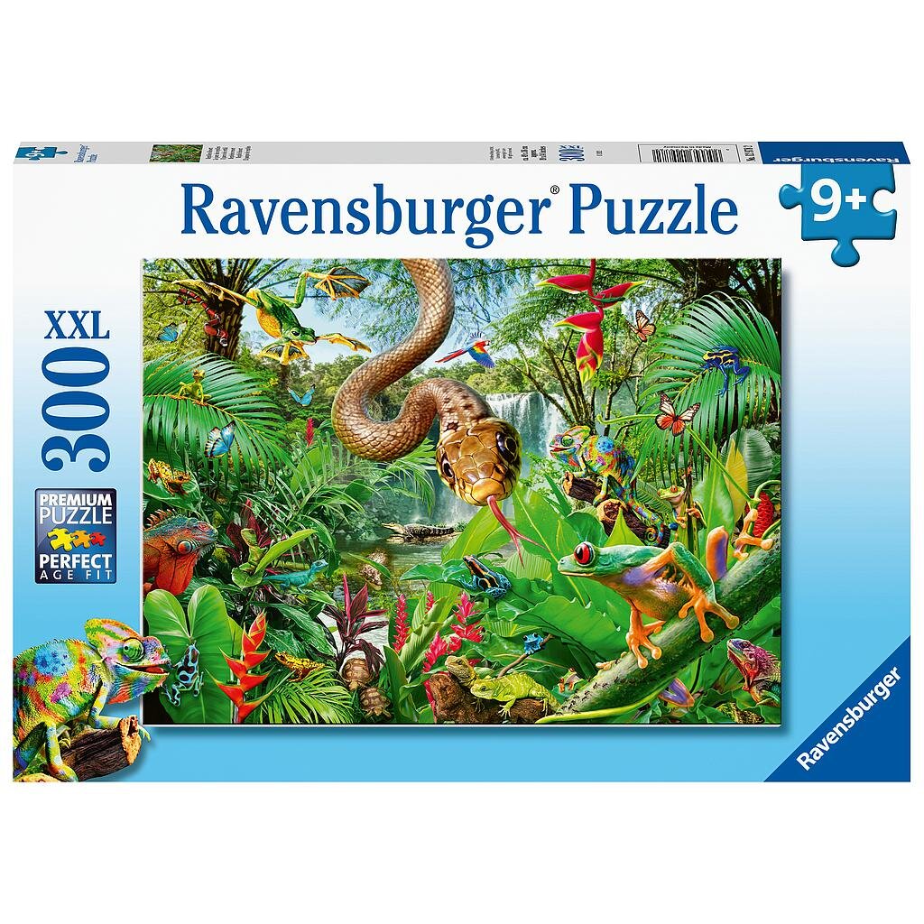 Ravensburger Pussel - Reptil Tillflykten 300 bitar XXL