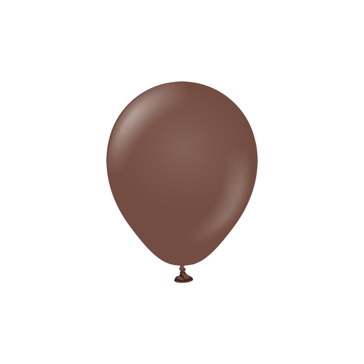 Premium Latexballonger Chocolate Brown 13 cm 25-pack