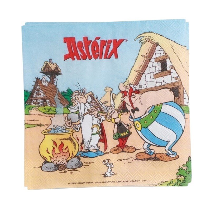 Asterix Servetter 20-pack