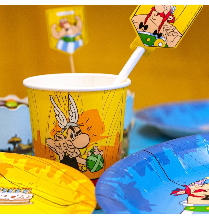 Asterix Pappmuggar 8-pack