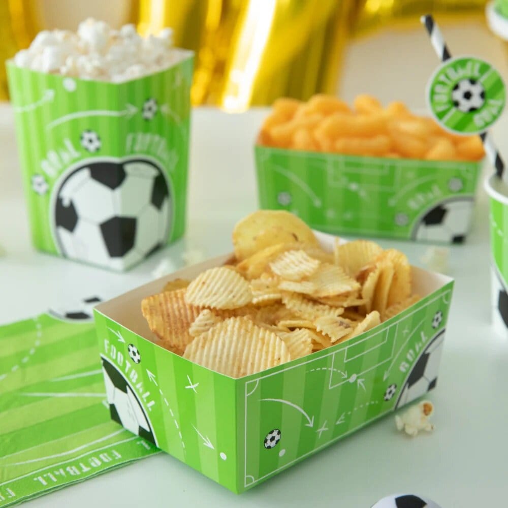 Fotboll Snacksboxar 3-pack