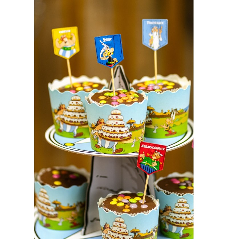 Asterix Cake Toppers 8-pack