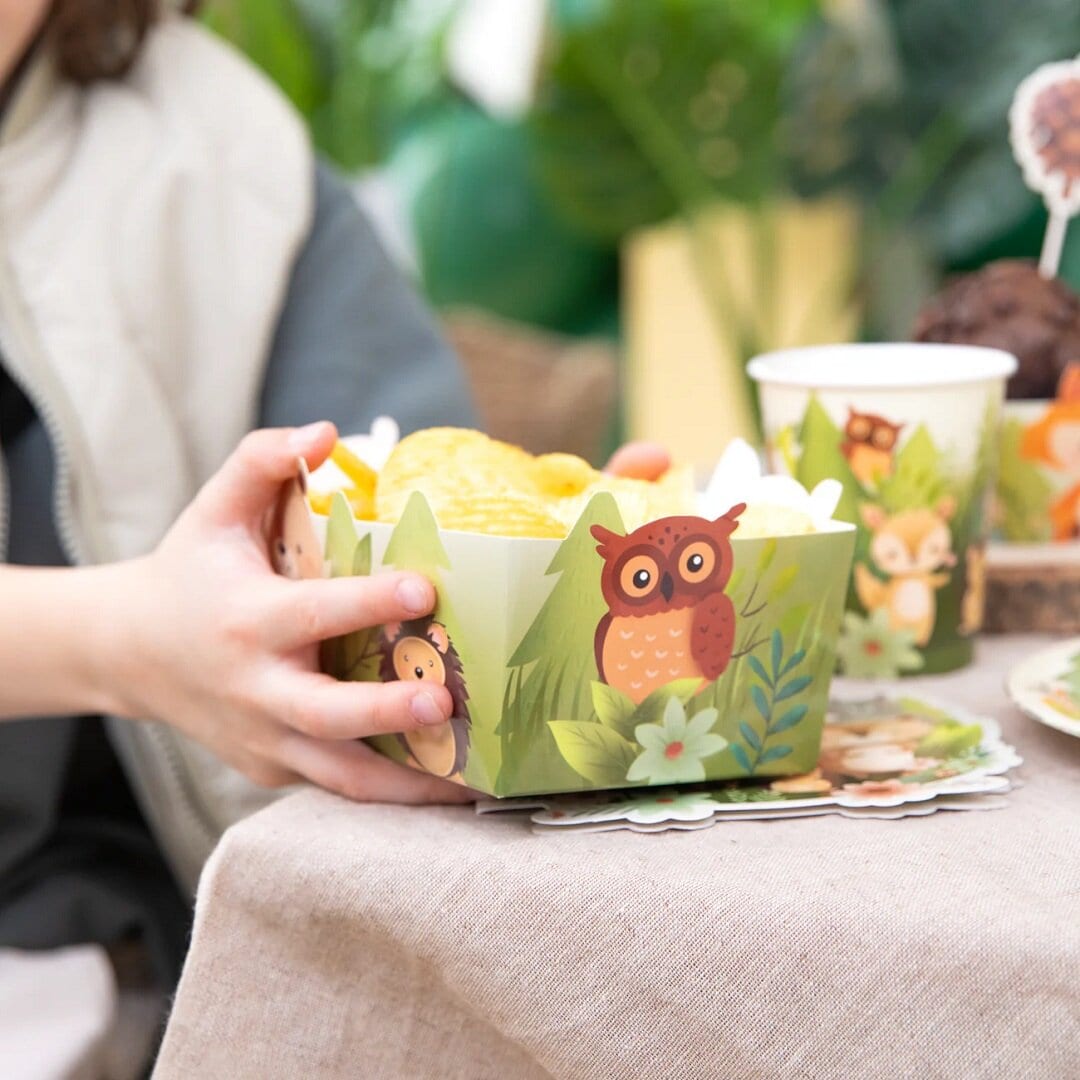 Skogsvänner - Snacksboxar 3-pack