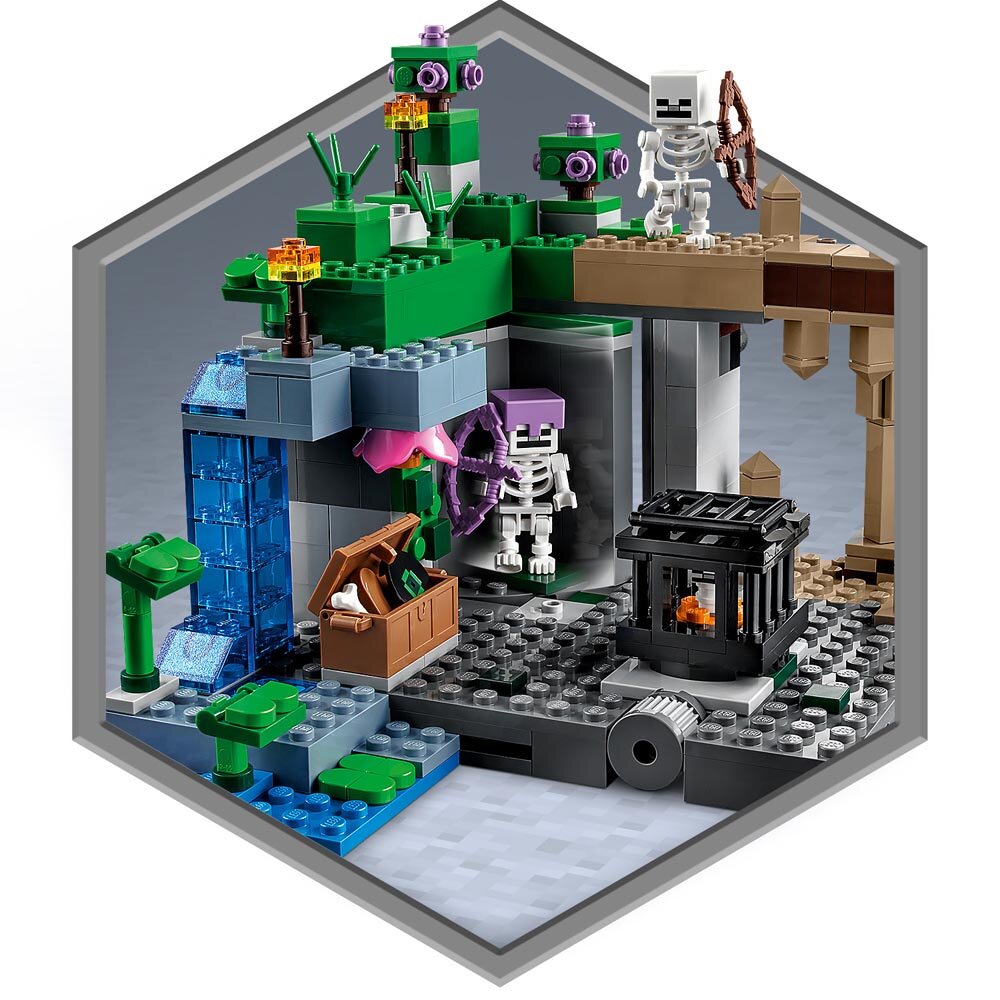 LEGO Minecraft - Skelettgrottan 8+