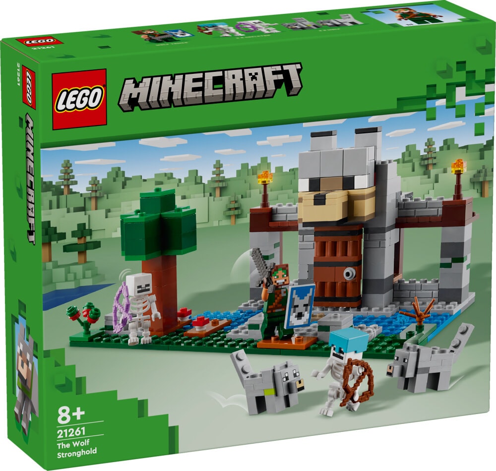 LEGO Minecraft - Vargfästningen 8+