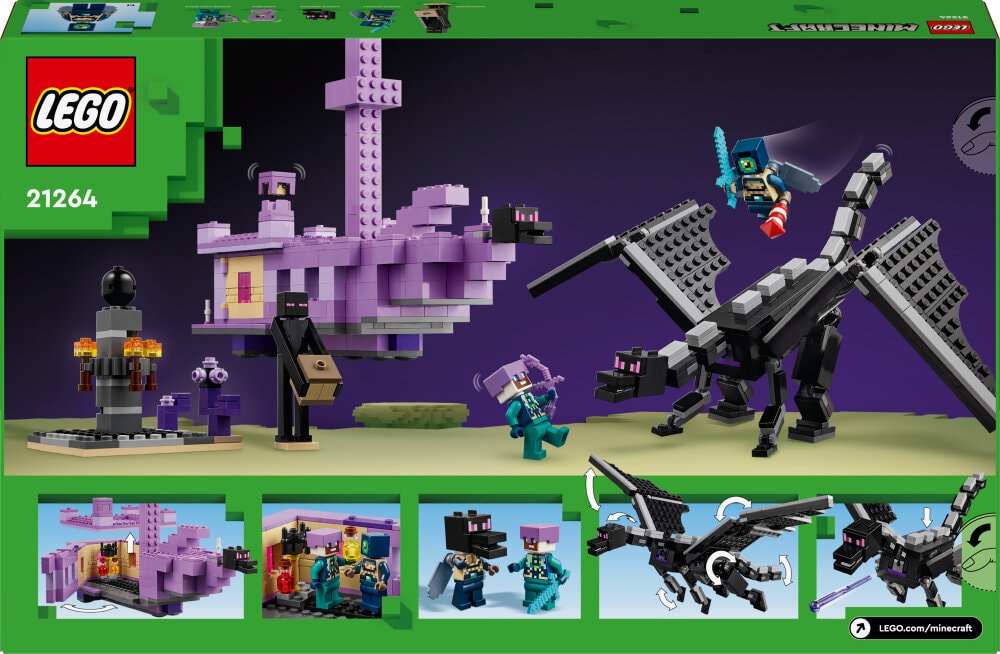 LEGO Minecraft - Enderdraken och Endskeppet 8+