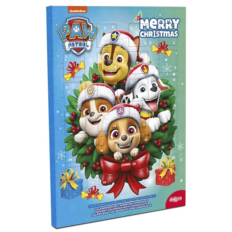 Paw Patrol - Julkalender Choklad 50 gram