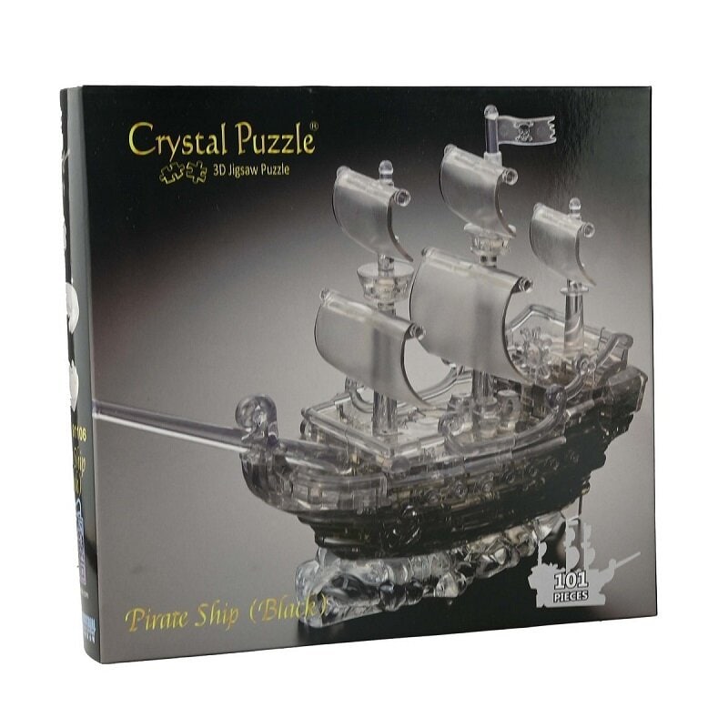 Crystal 3D Pussel Piratskepp