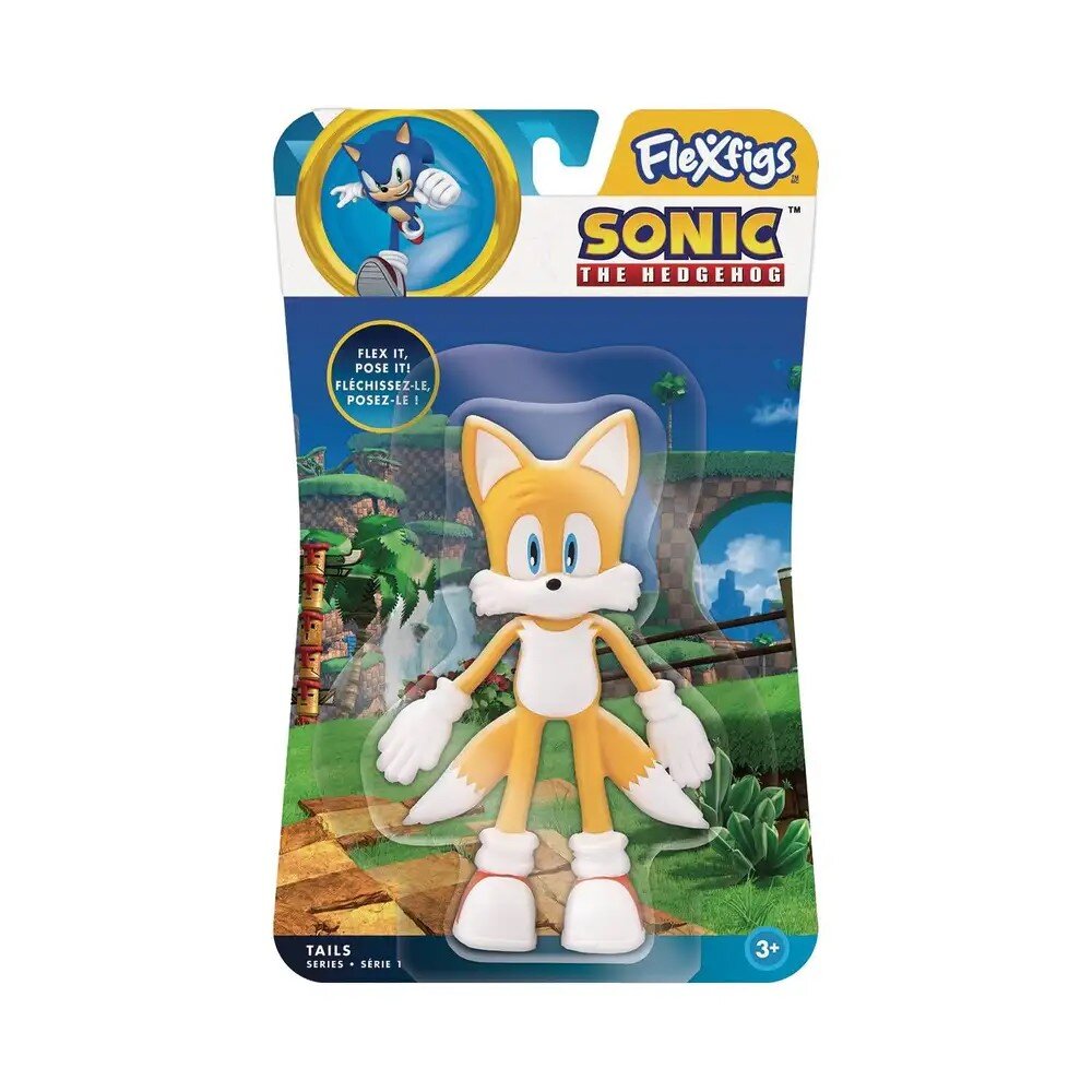 Sonic The Hedgehog - Böjbar figur Tails 13 cm