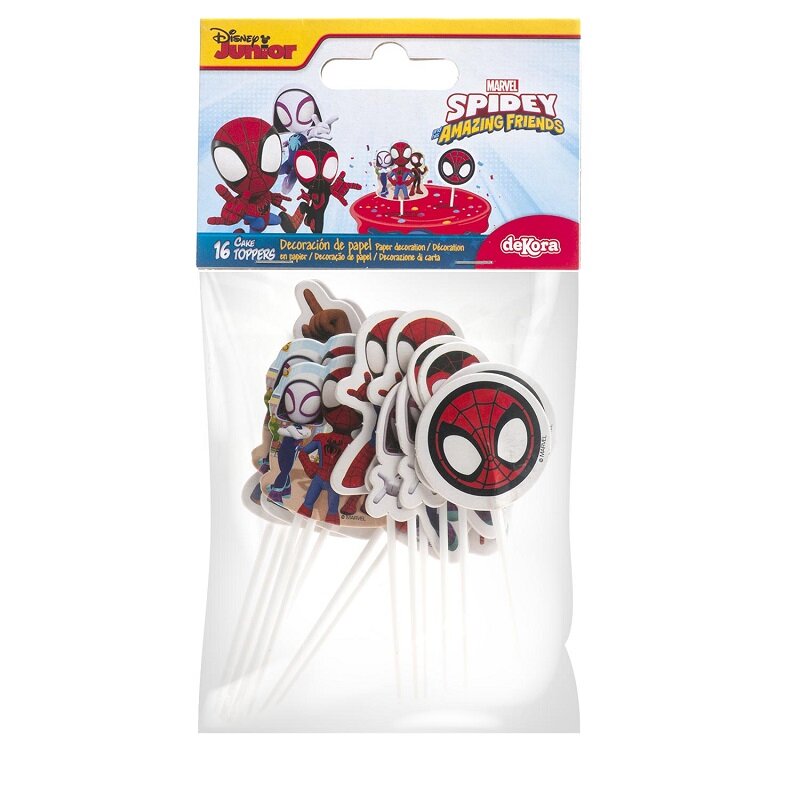 Spidey - Cake Toppers 16-pack