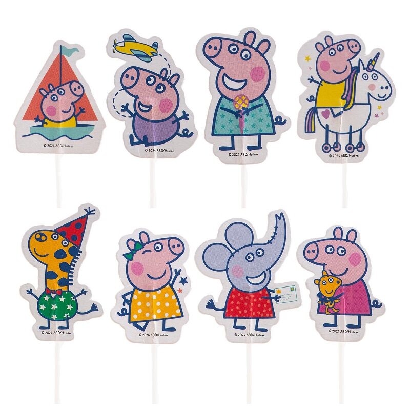 Peppa Pig - Cake Toppers 16-pack