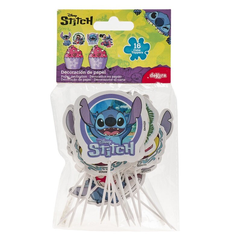 Lilo & Stitch - Cake Toppers 16-pack