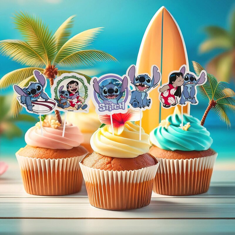 Lilo & Stitch - Cake Toppers 16-pack