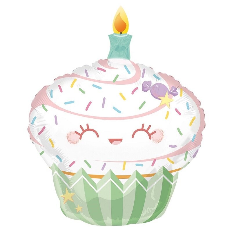 Crazy Cake - Folieballong Cupcake 88 cm