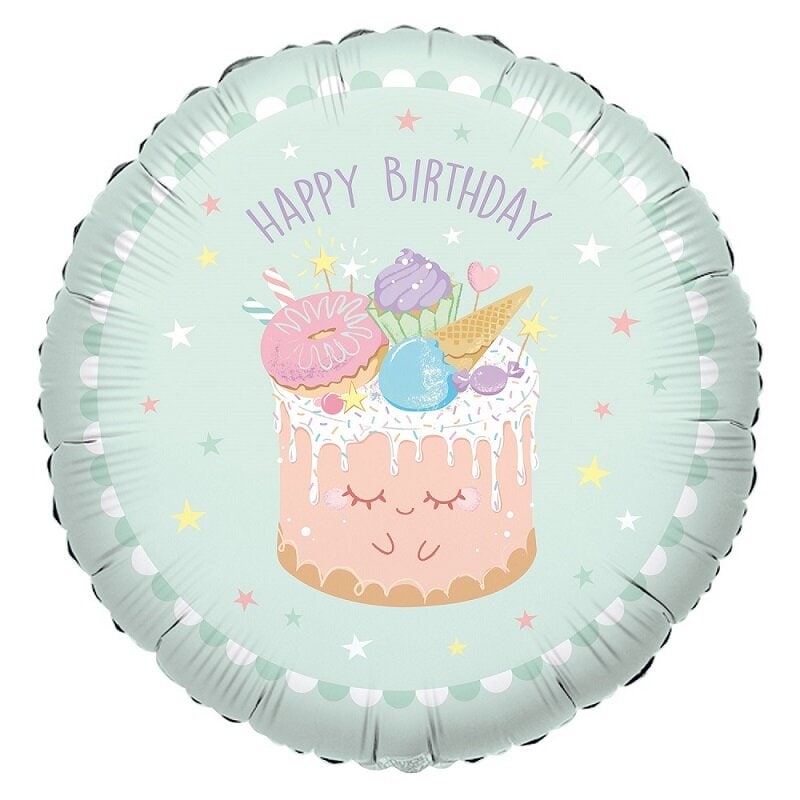 Crazy Cake - Folieballong 43 cm