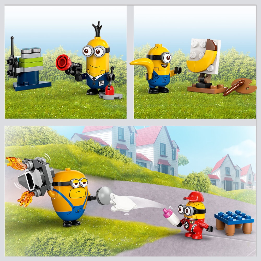 LEGO Minions - Minioner och bananbil 6+