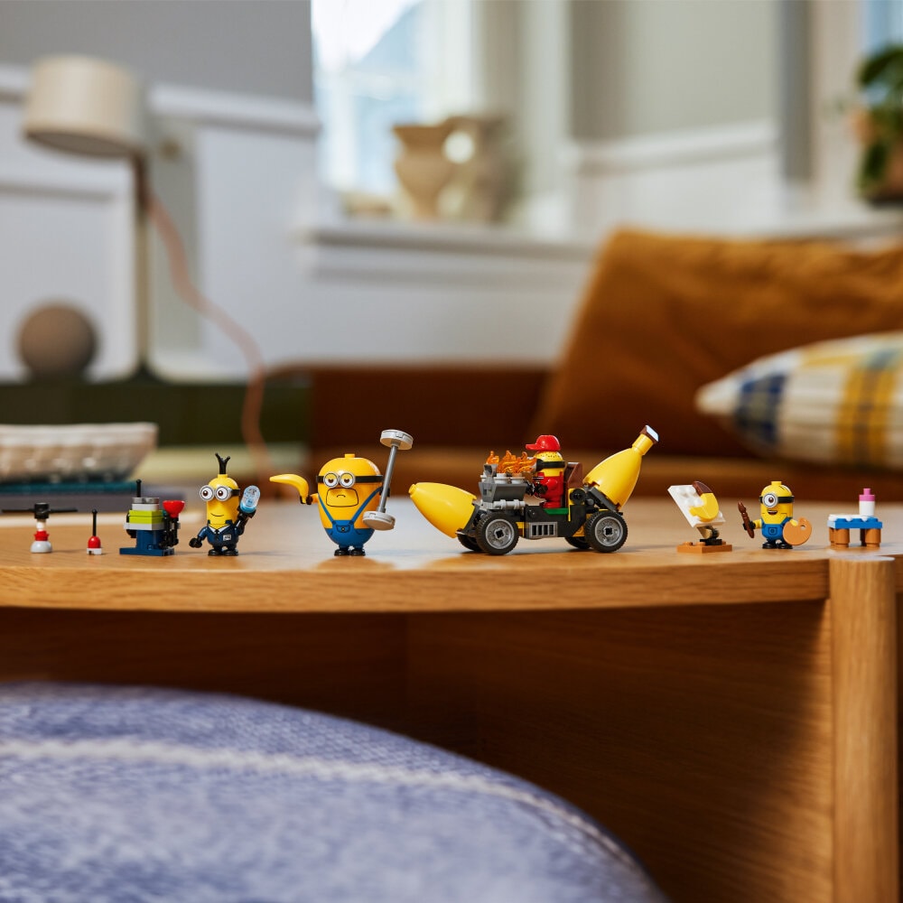 LEGO Minions - Minioner och bananbil 6+