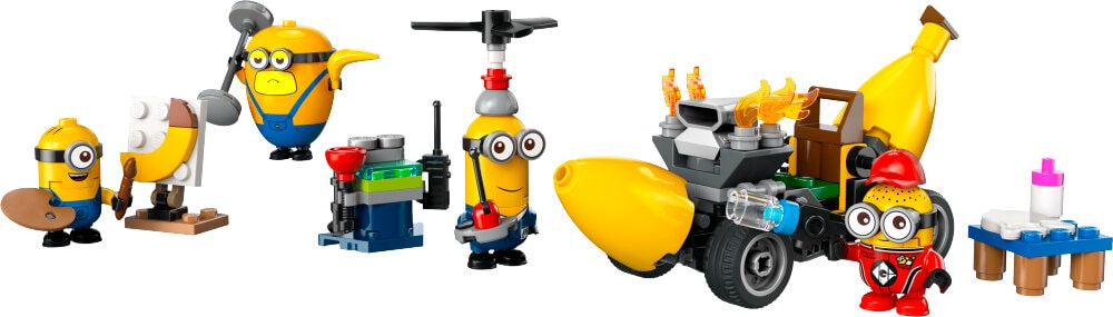 LEGO Minions - Minioner och bananbil 6+
