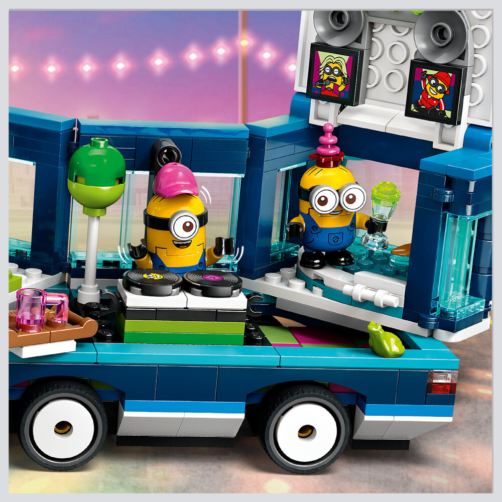 LEGO Minions - Minionernas musikpartybuss 7+