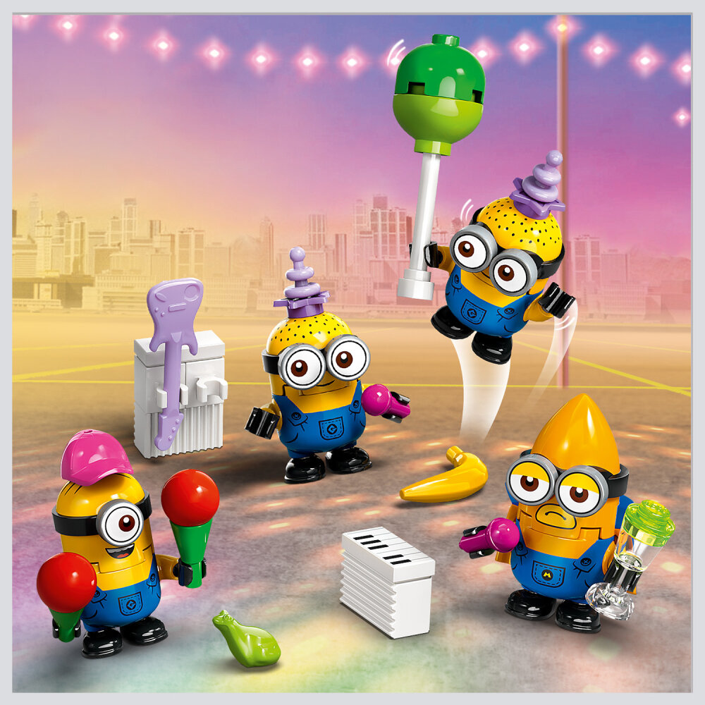 LEGO Minions - Minionernas musikpartybuss 7+