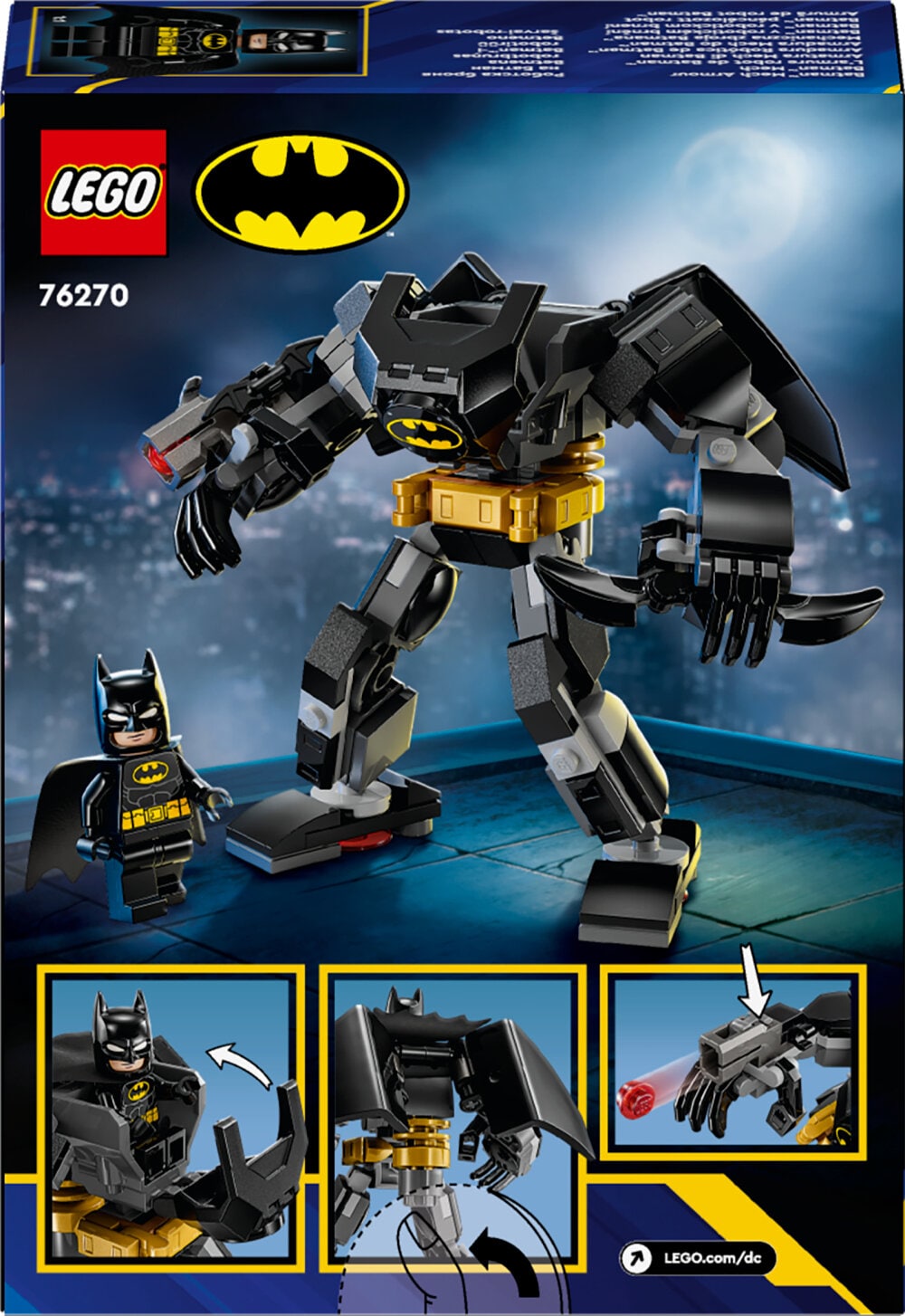 LEGO Batman - Batman robotutrustning 6+