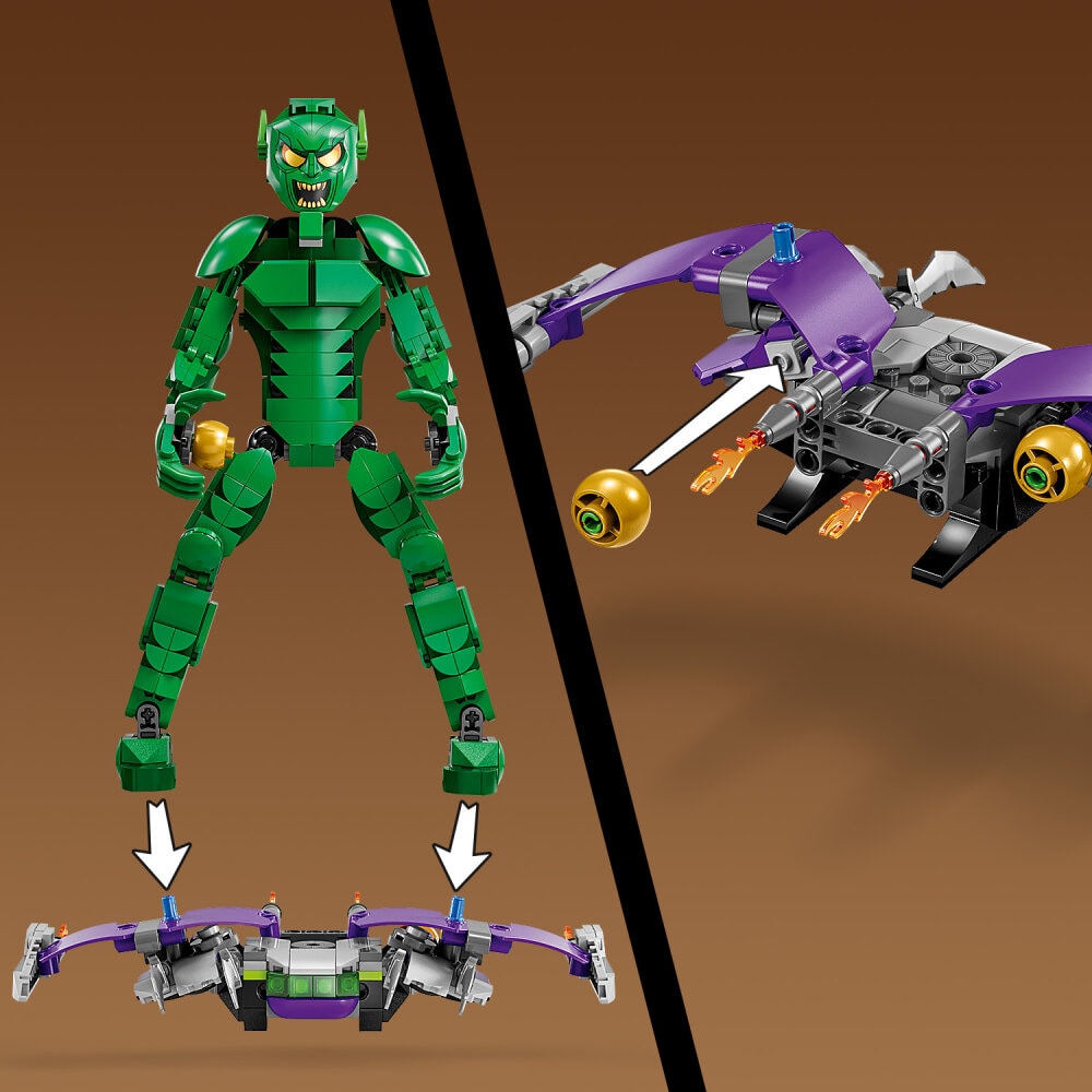 LEGO Marvel - Byggfigur - Green Goblin 8+