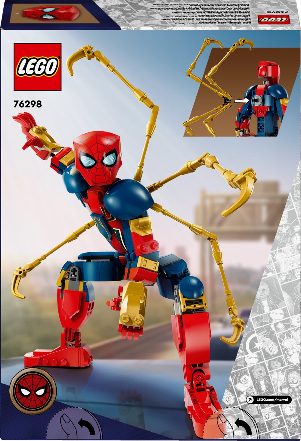 LEGO Marvel - Byggfigur - Iron Spider-Man 8+