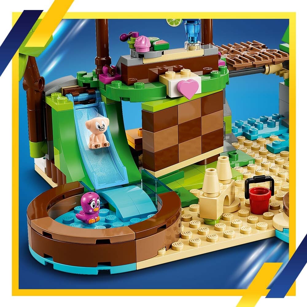 LEGO Sonic The Hedgehog - Amys djurräddningsö 7+