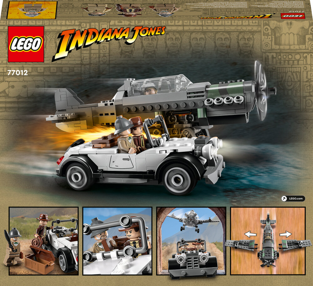 LEGO Indiana Jones - Stridsplanjakt 8+