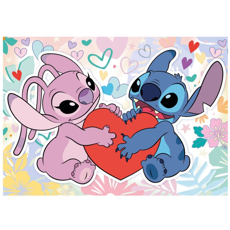 Educa Pussel - Stitch & Angel Love 500 bitar