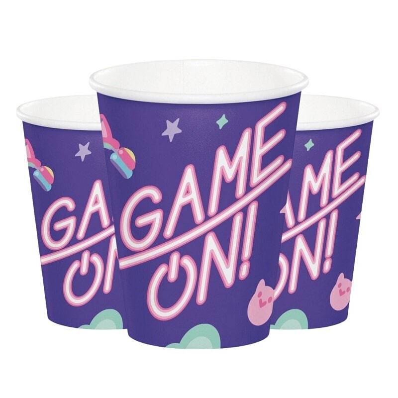 Game On Girl - Pappmuggar 8-pack