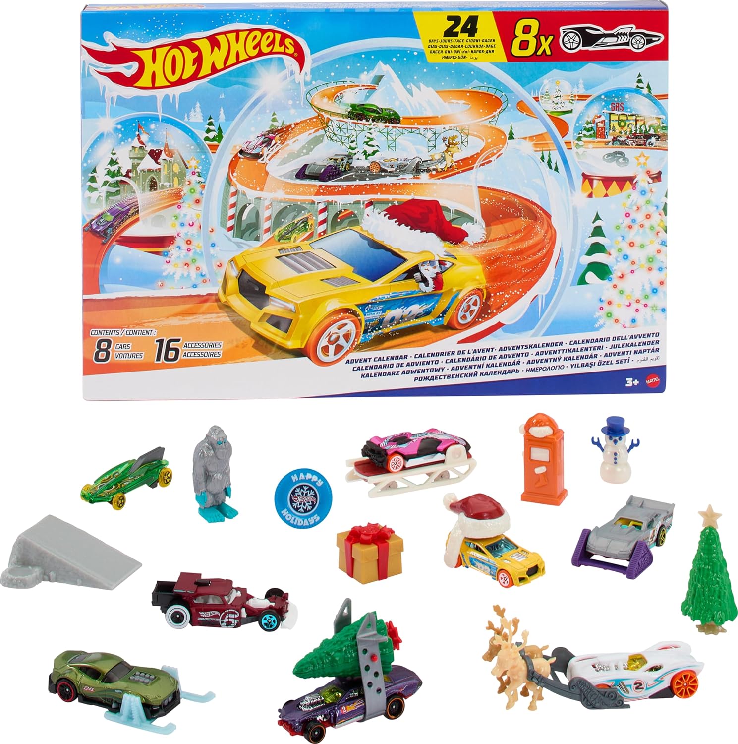 Hot Wheels Adventskalender