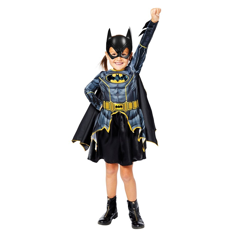 Batgirl Maskeraddräkt Barn 4-6 år (104-116 cm)