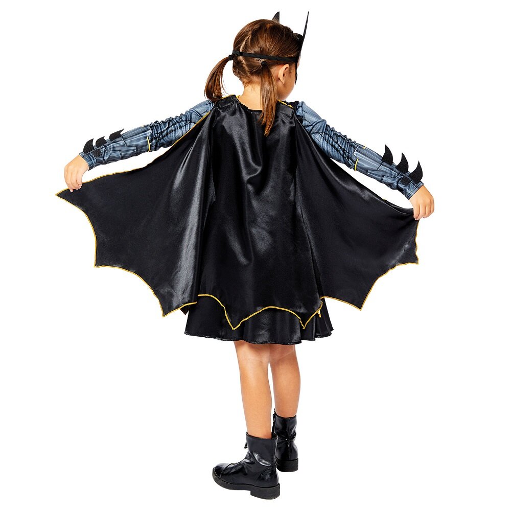 Batgirl Maskeraddräkt Barn 6-8 år (116-128 cm)