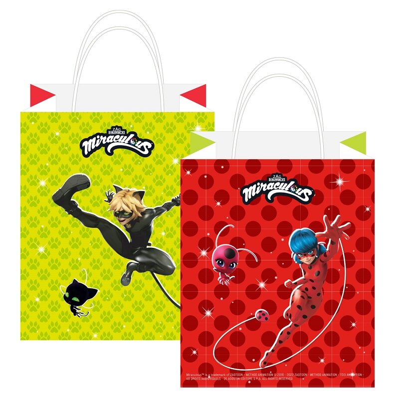 Miraculous Ladybug - Kalaspåsar av papper 8-pack