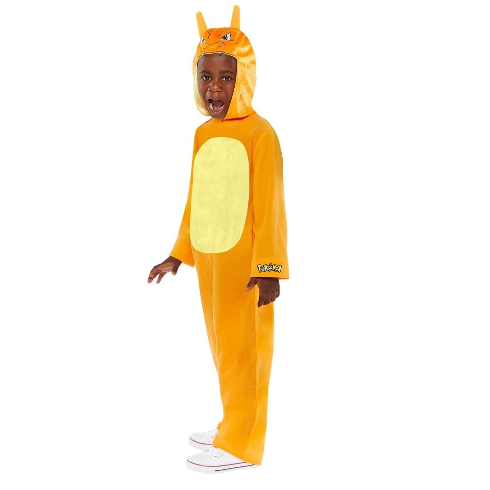 Pokémon Charizard Jumpsuit Maskeraddräkt Barn 4-6 år (104-116 cm)