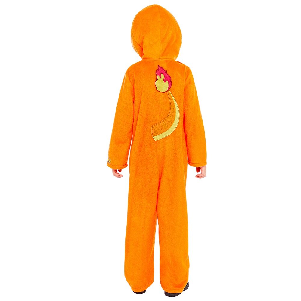 Pokémon Charmander Jumpsuit Maskeraddräkt Barn 4-6 år (104-116 cm)