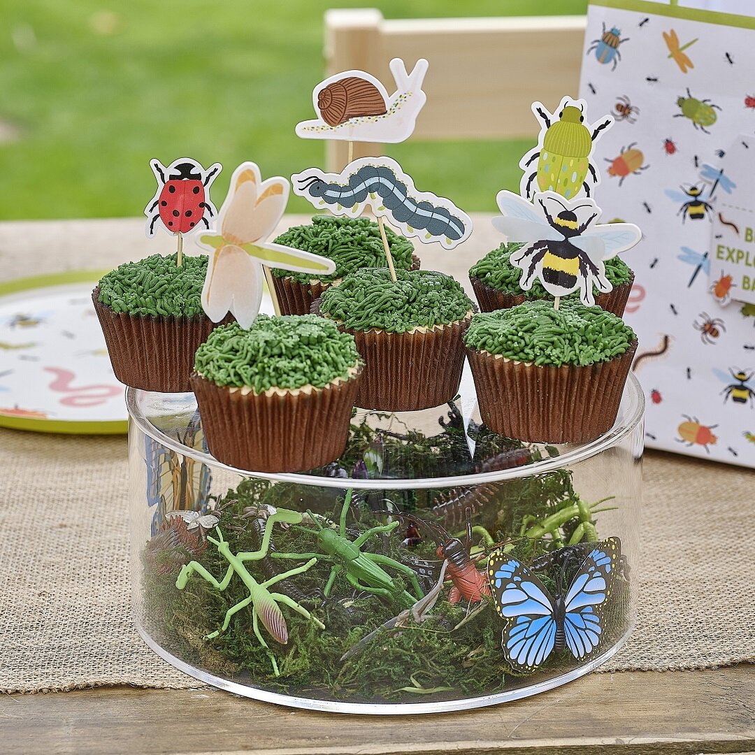 Bug Party - Cake Toppers 12-pack