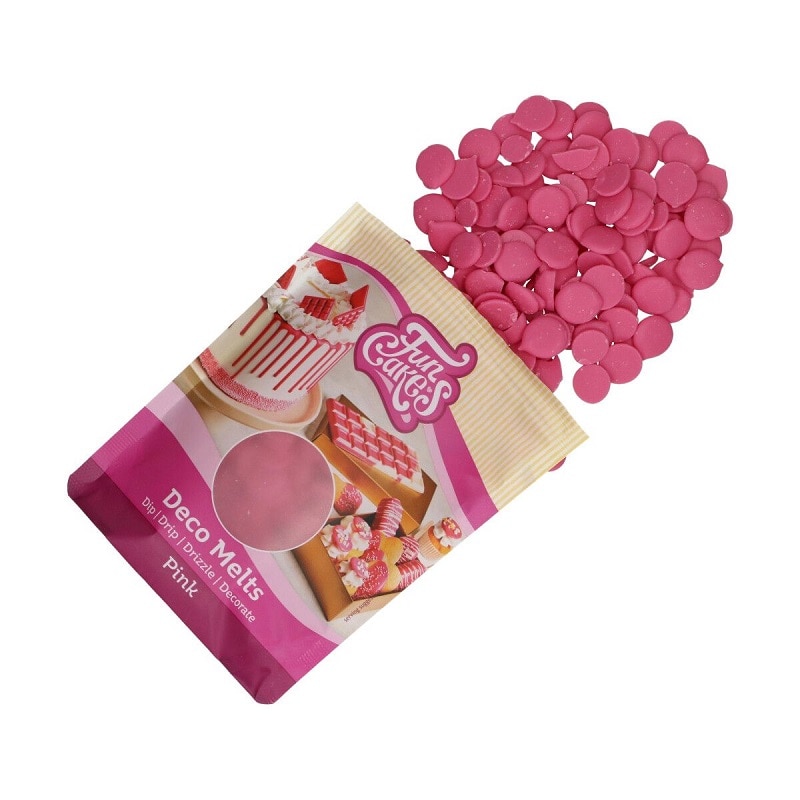 FunCakes - Deco Melts Rosa 250 gram