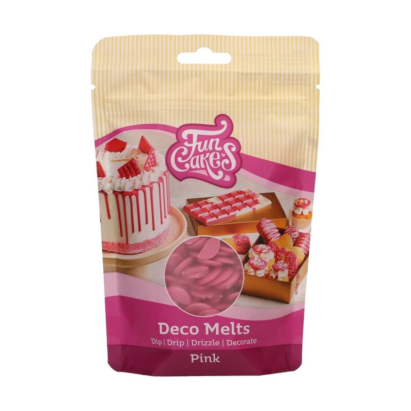 FunCakes - Deco Melts Rosa 250 gram