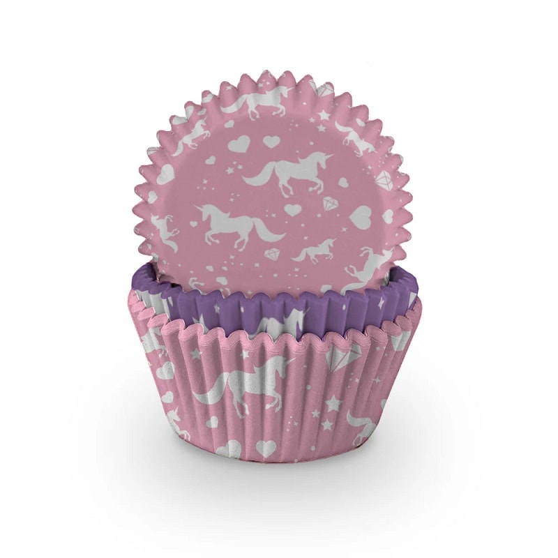 Unicorn Sparkle - Muffinsformar 75-pack