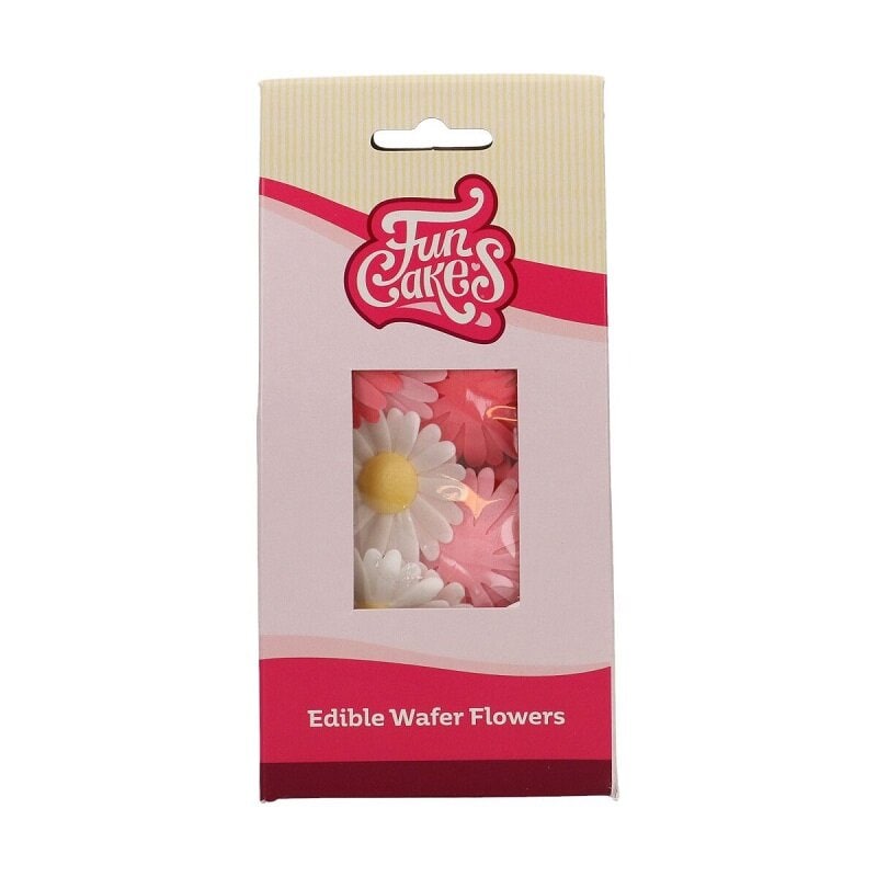 FunCakes - Ätbara Oblatblommor, Daisy 13-pack