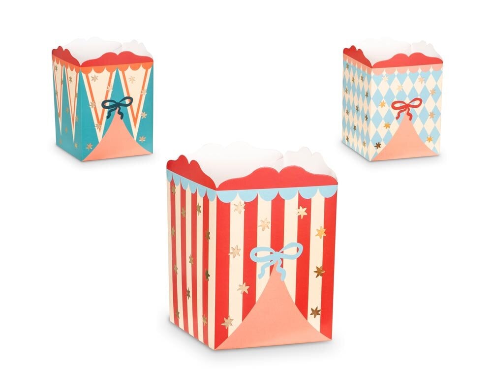 Cirkus Snacksboxar 6-pack