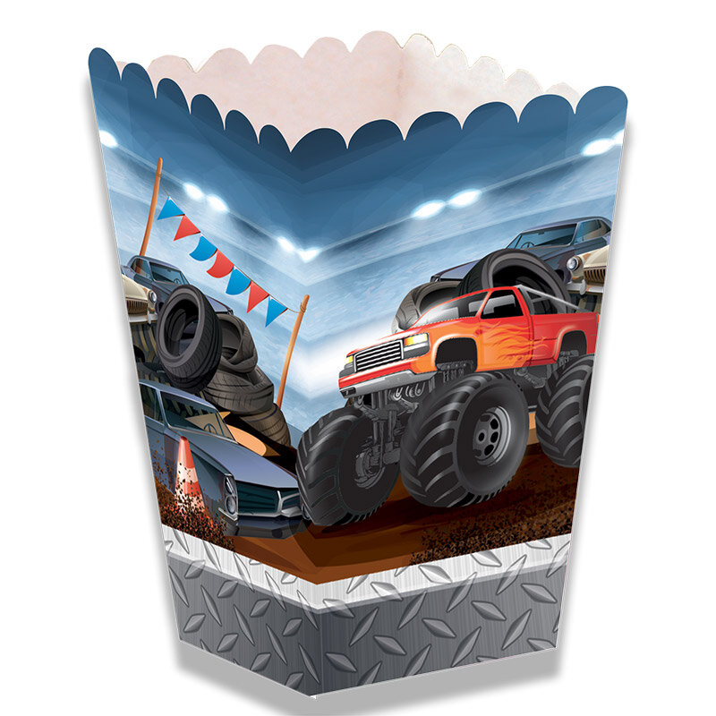 Monster Truck Popcornbox 12 x 5 cm