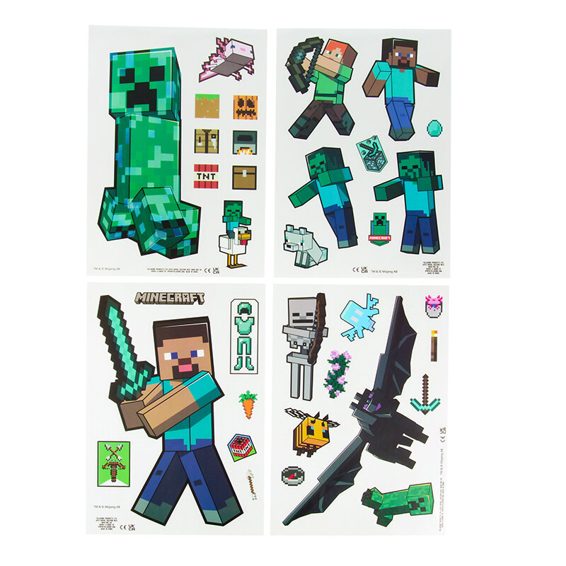 Minecraft - Fönsterstickers 35-pack