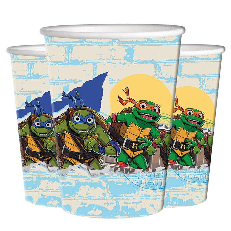 Turtles - Pappmuggar 8-pack