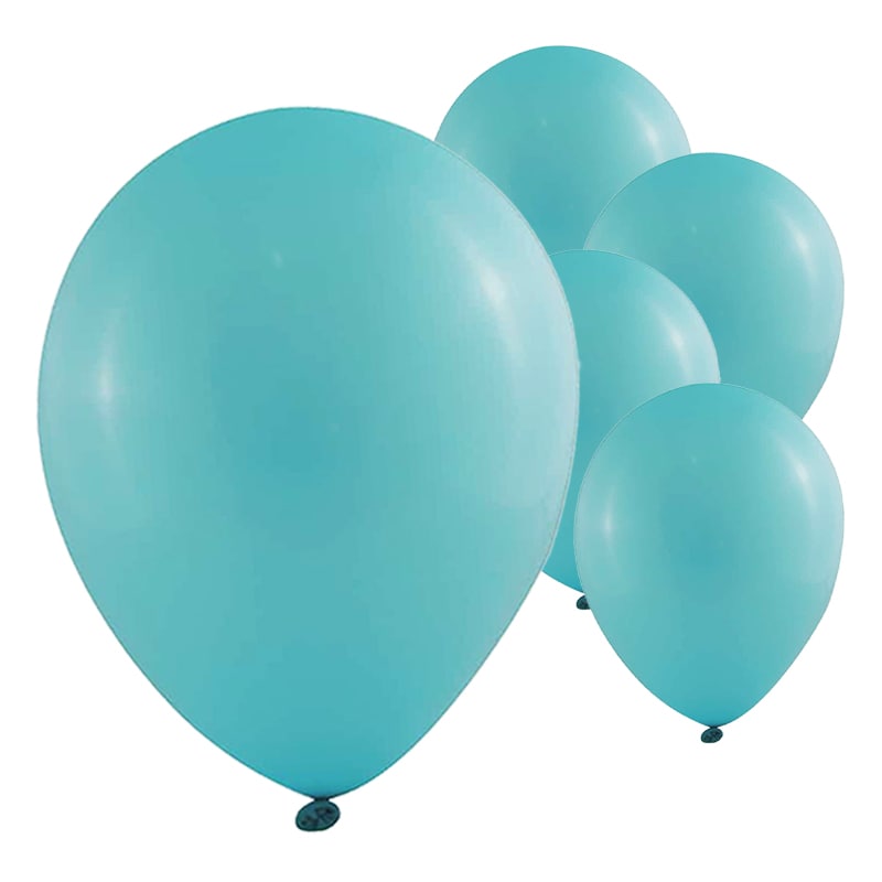 Ballonger - Turkos 10-pack